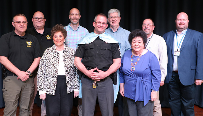  Mike Talbott and Board members photo